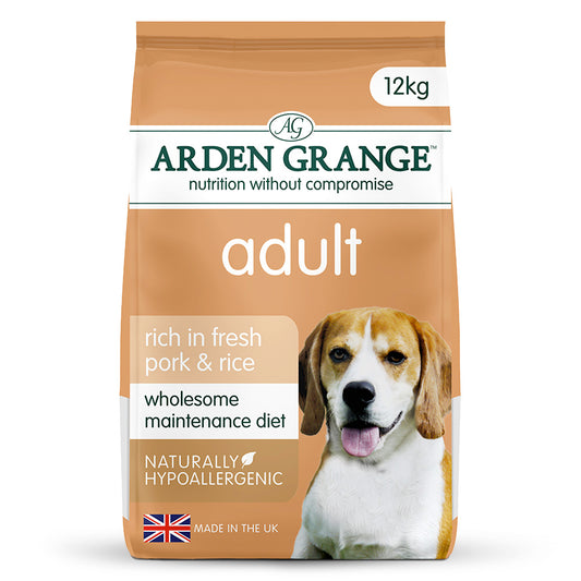 Arden Grange Adult Pork & Rice 12kg