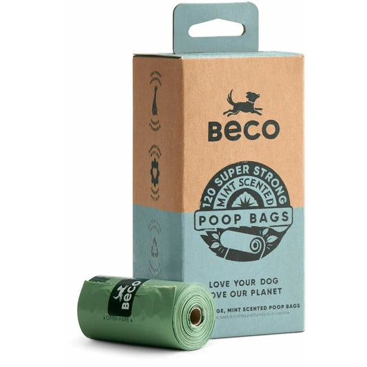 Beco 120 Mint Poo Bags with Handles