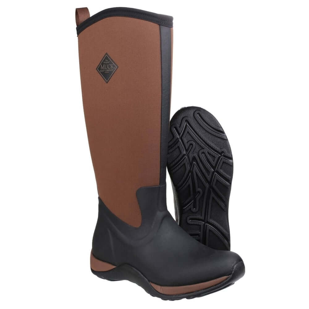 Muck Boots ARCTIC ADVENTURE Black/Tan 4