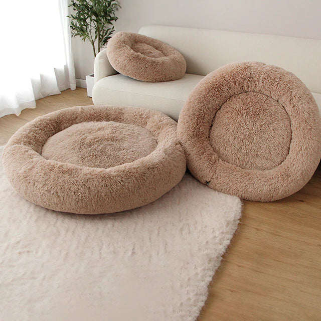 Redwood Anti-Anxiety Dog Bed XL 120cm Oatmeal