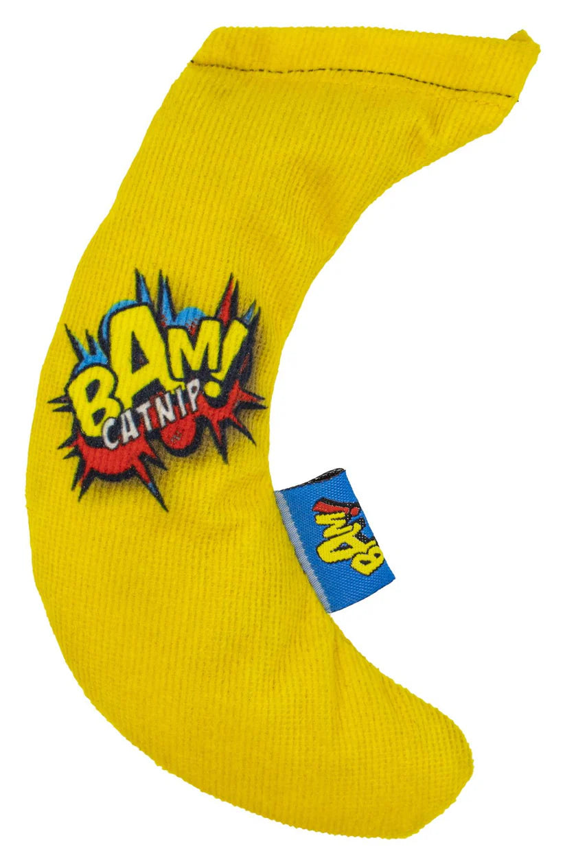 BAM Catnip Banana Cat Toy