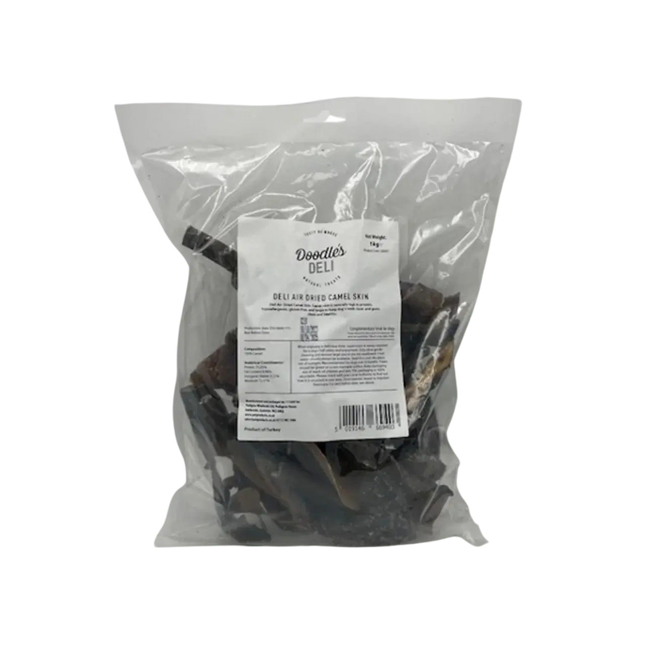 Doodles Deli Air Dried Camel Skin 1kg