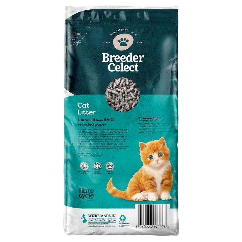Breeder Celect Paper Cat Litter 10L