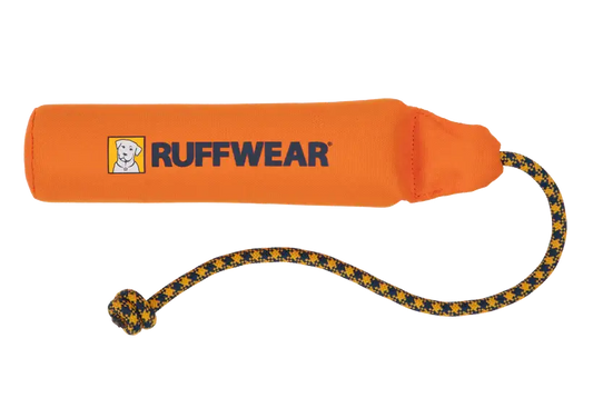 Ruffwear Lunker Orange Floating Throw Toy Medium