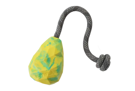 Ruffwear Huck a Cone Rubber Throw Toy Lichen Green
