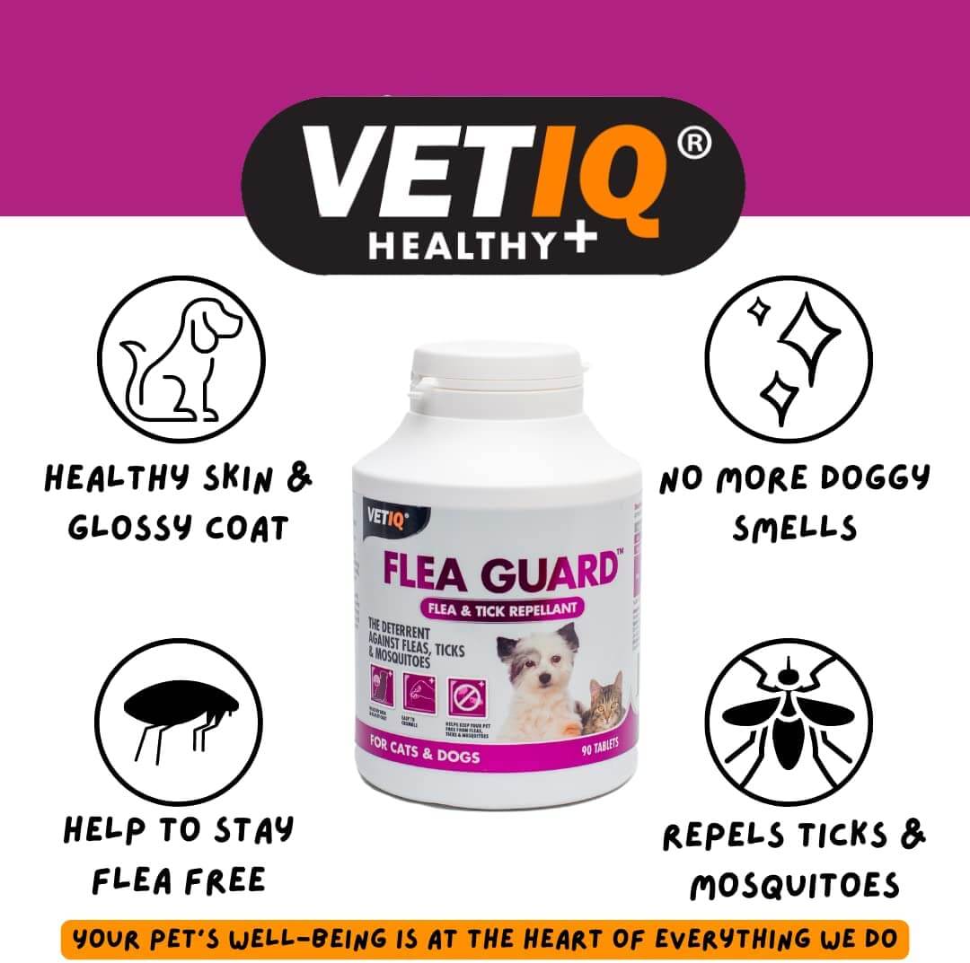 M & C VetIQ Flea Guard Tablets (90Tabs)
