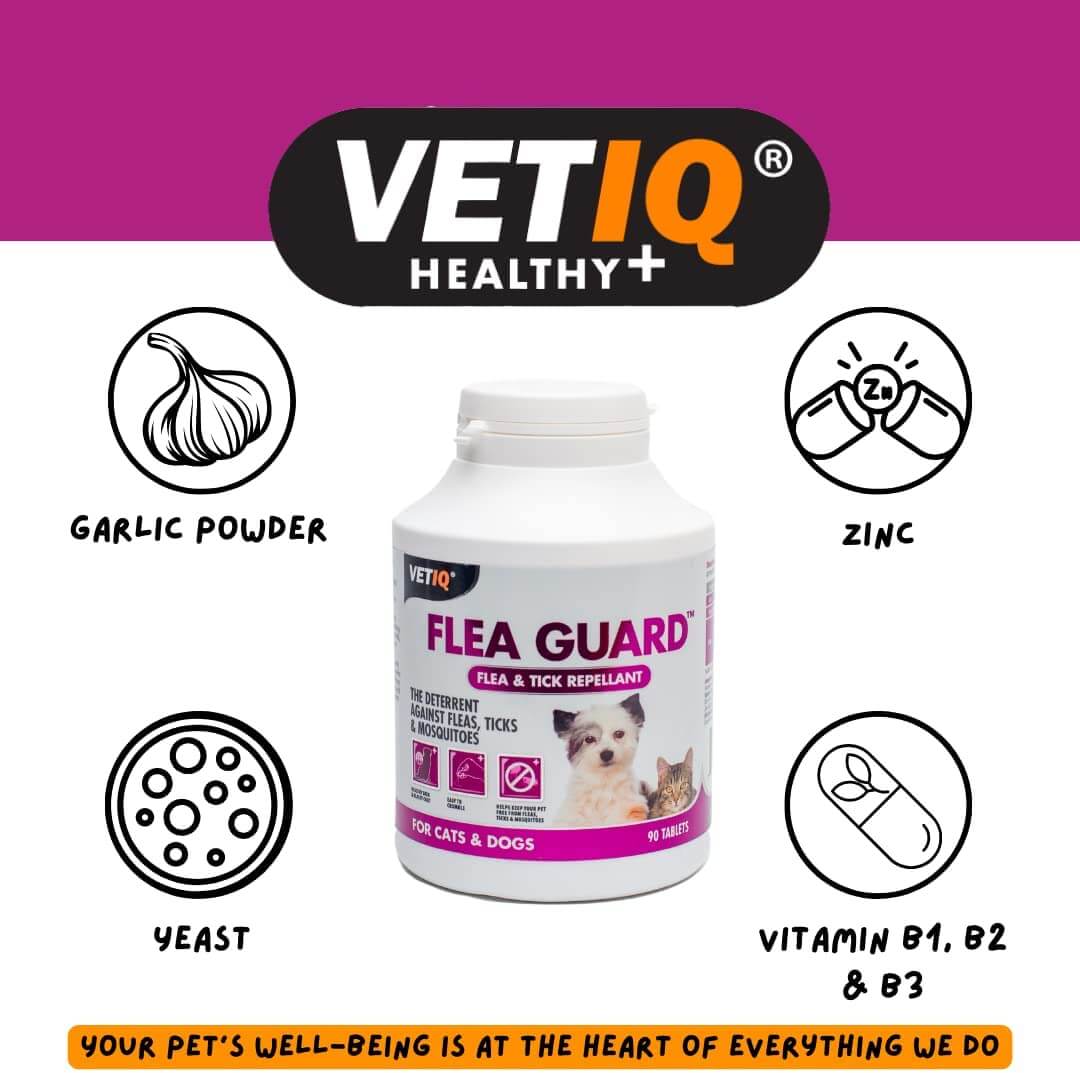 M & C VetIQ Flea Guard Tablets (90Tabs)