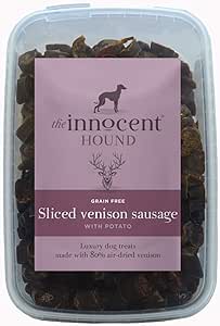 The Innocent Hound Sliced Venison Sausages 600g