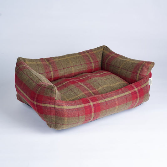 Bronte Glen Rustic Collection Calder Cosy Tweed Small Dog Bed 56x56cm