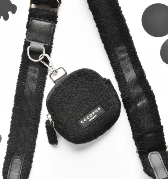 Cocopup Black Teddy Treat pouch