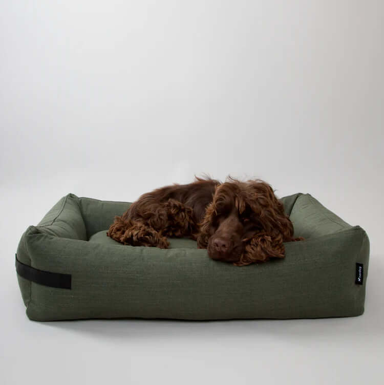 Nordog Forest Green Hygge Dog Bed (M)