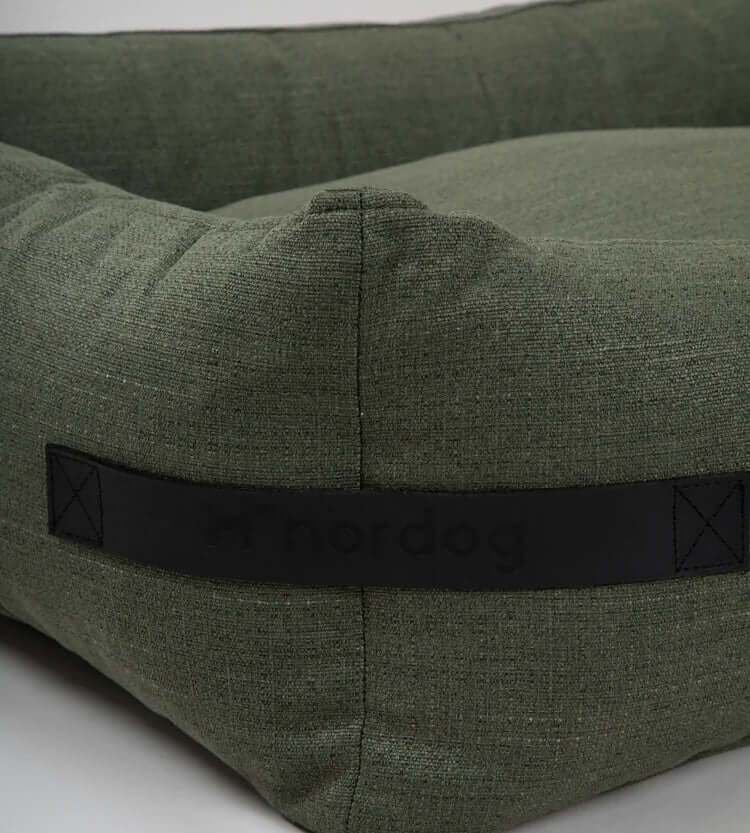 Nordog Forest Green Hygge Dog Bed (M)