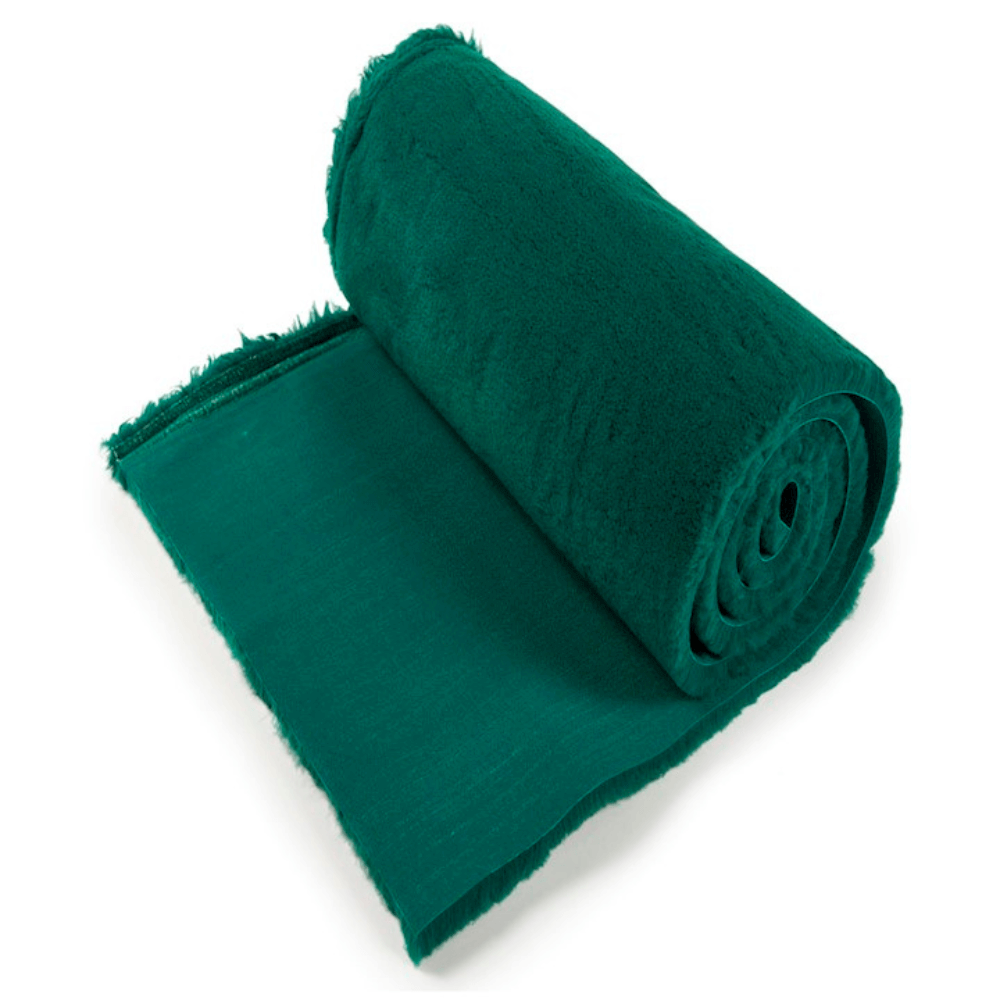 Traditional Vet bed Bedding Fleece Green 100x75cm (L)