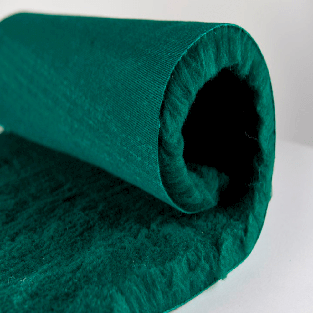 Traditional Vet bed Bedding Fleece Green 100x75cm (L)