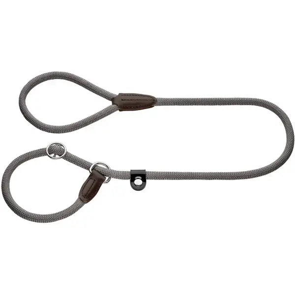 Hunter Leash Retriever Slip Lead Freestyle 10/120 Rope grey
