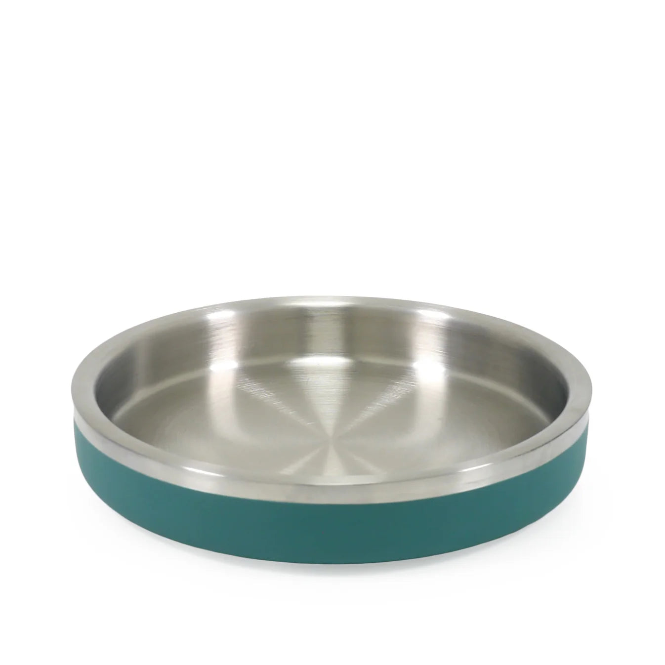 Rosewood Double Walled Stainless Steel Bowl Teal 480ml 17.5cm