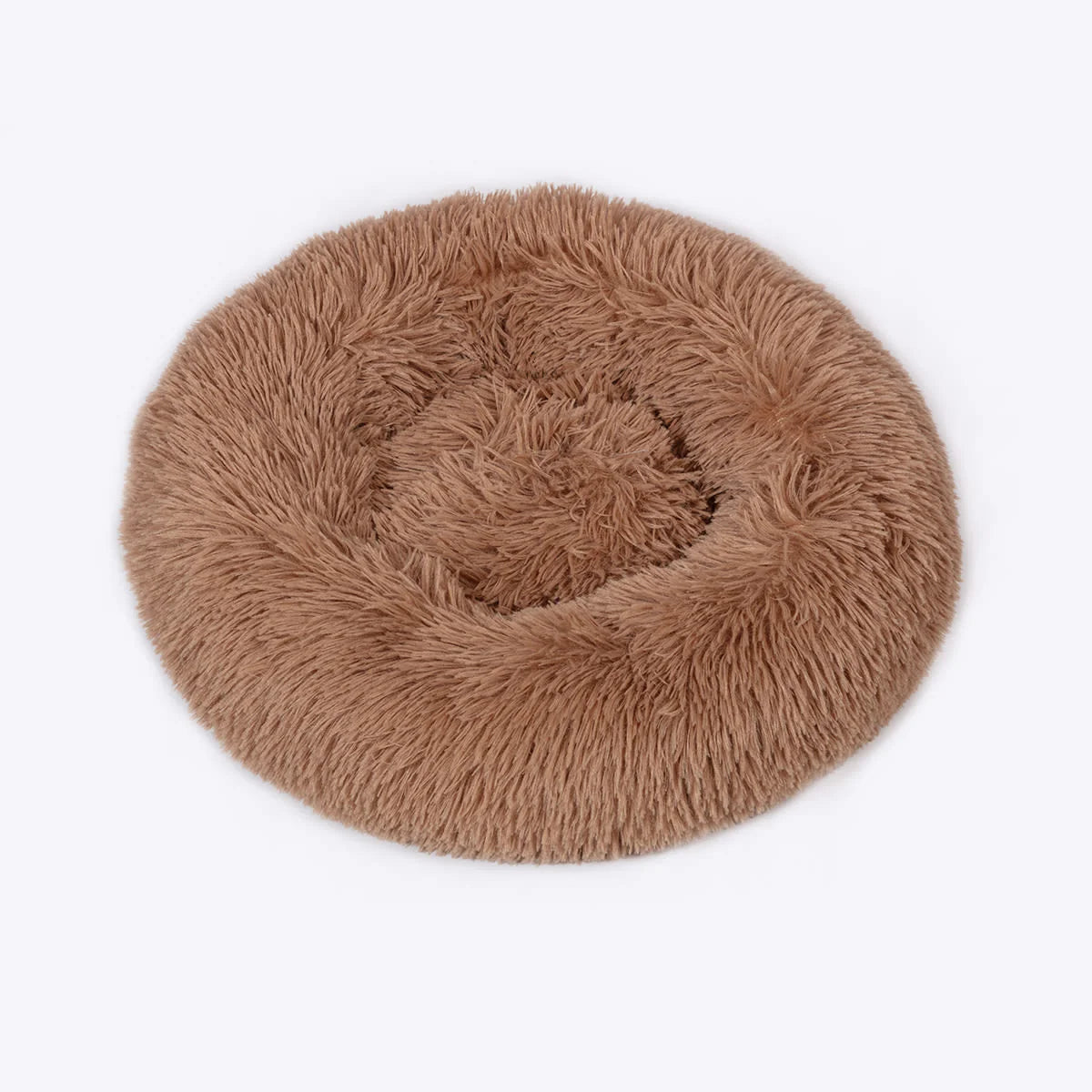 Danish Design Fluffy Donut Bed Beige 65cm Small