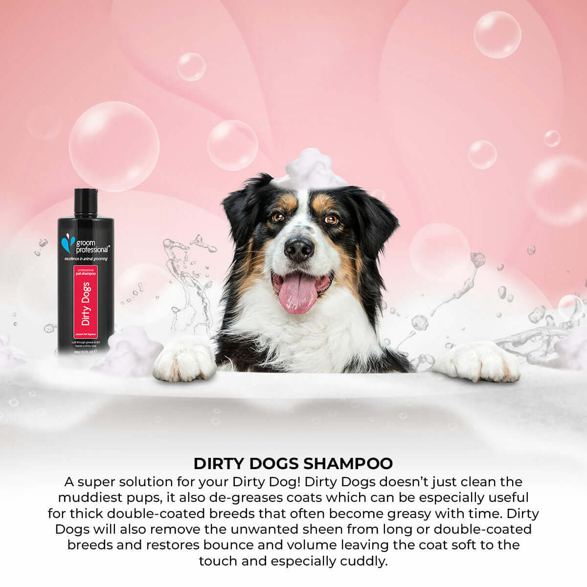 Groom Professional Dirty Dogs Shampoo 450ml