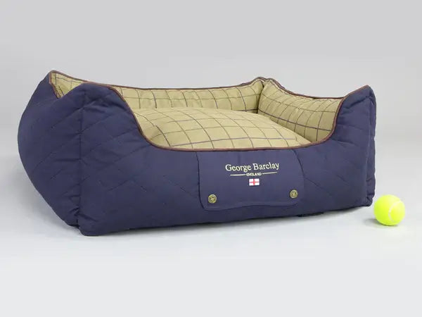 George Barclay Midnight Blue Box Bed (M) 75x60x30cm