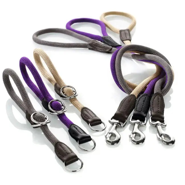 Hunter Leash Freestyle 10/110 Rope Black