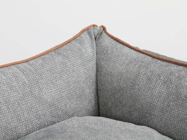 George Barclay Beckley Box Bed (M) Anthracite / Cloud