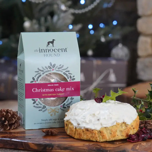 The Innocent Hound Christmas Cake Mix with British Turkey grain free