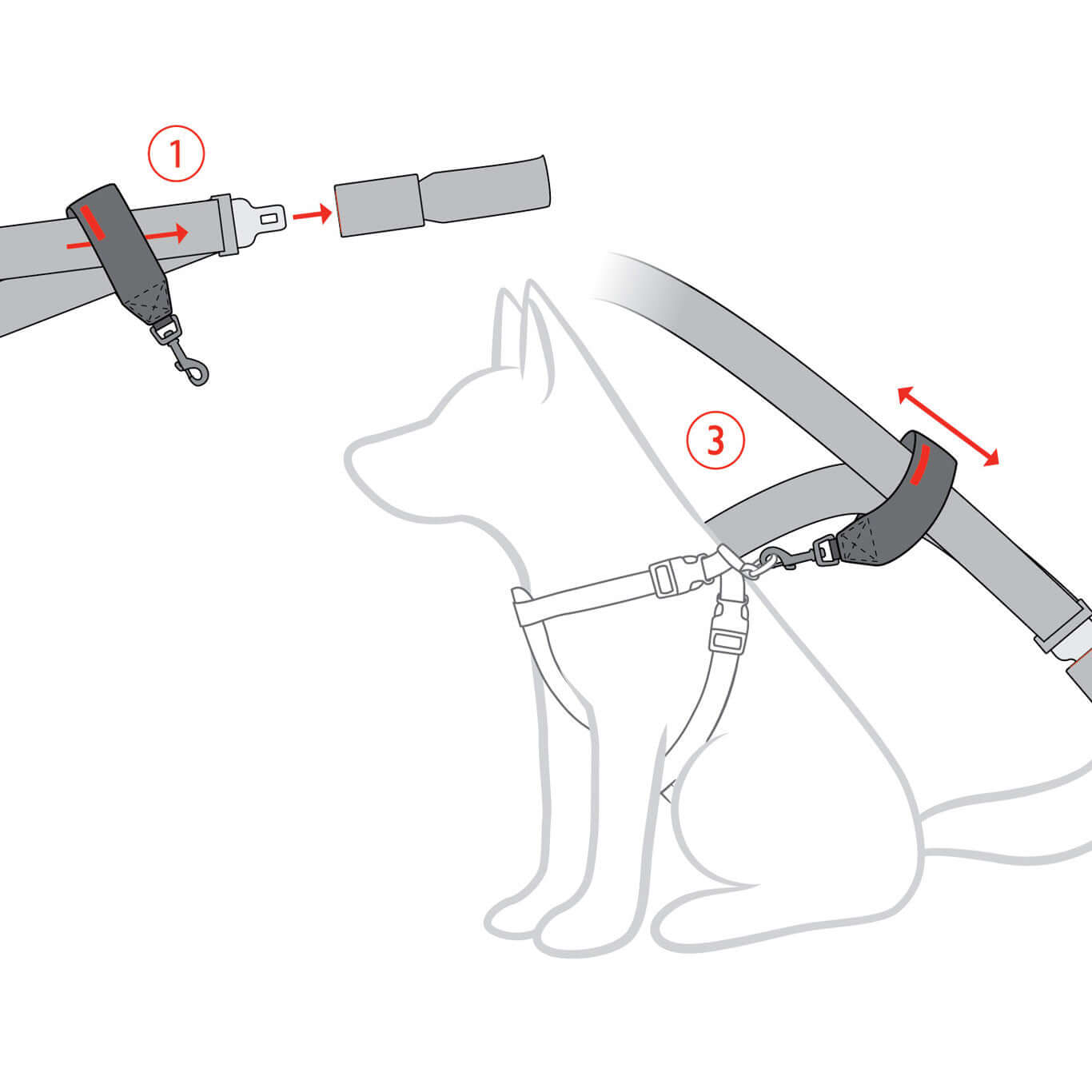Ezydog Car Restraint