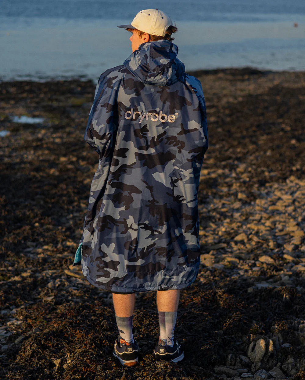 DryRobe Advance Long Sleeve  Blue Camo Blue Small