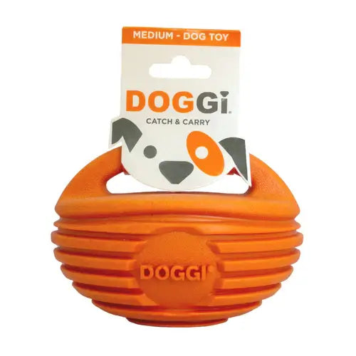 Doggi Fetch & Carry Rugby Ball Medium