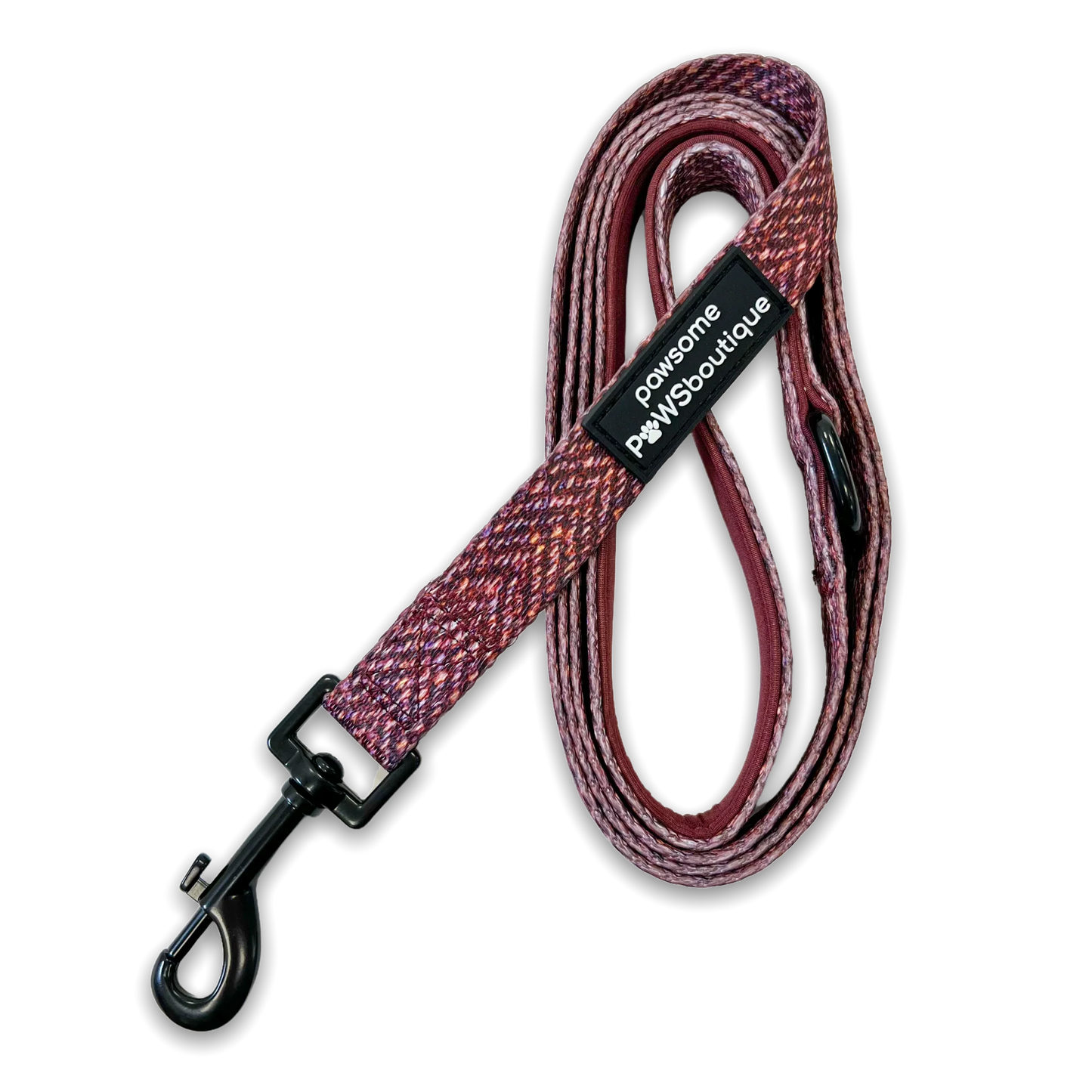 Pawsome Paws Boutique - Country Burgundy - 5FT Lead