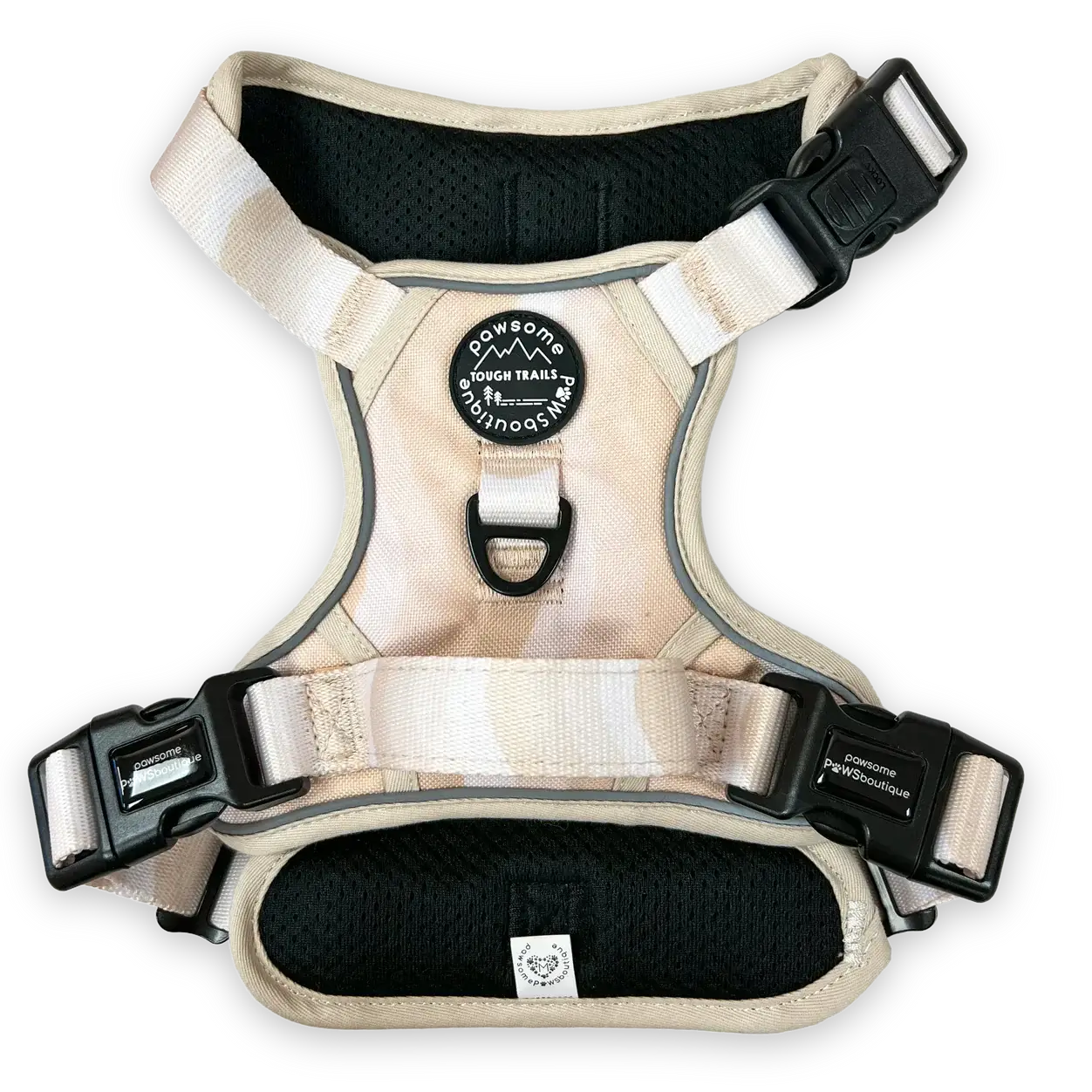 Pawsome Paws Boutique Harness Cappuccino Swirl Medium