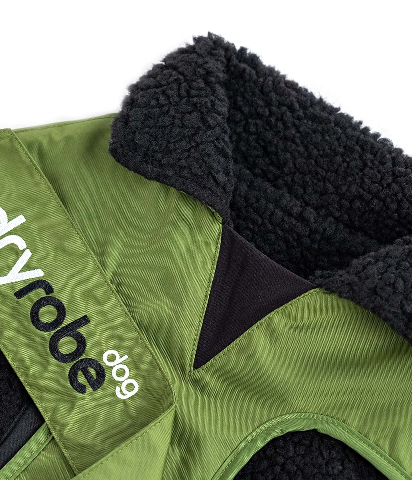 DryRobe Dog Dark Green Black Large