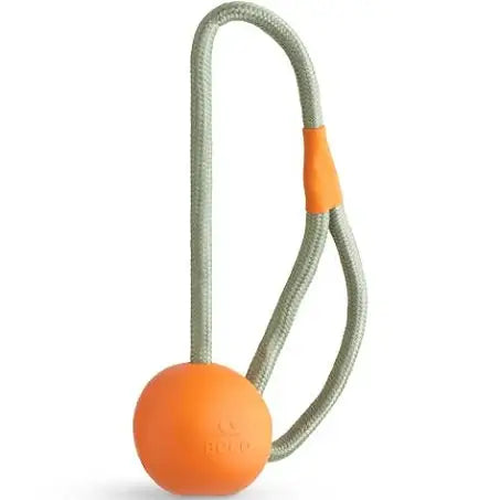 Beco Natural Rubber Slinger Ball Orange