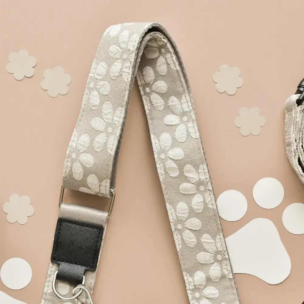 Cocopup London Mocha Flower Luxe Bag Strap