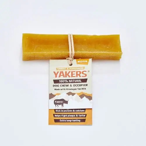 Yakers Turmeric Natural Dog Chew Medium