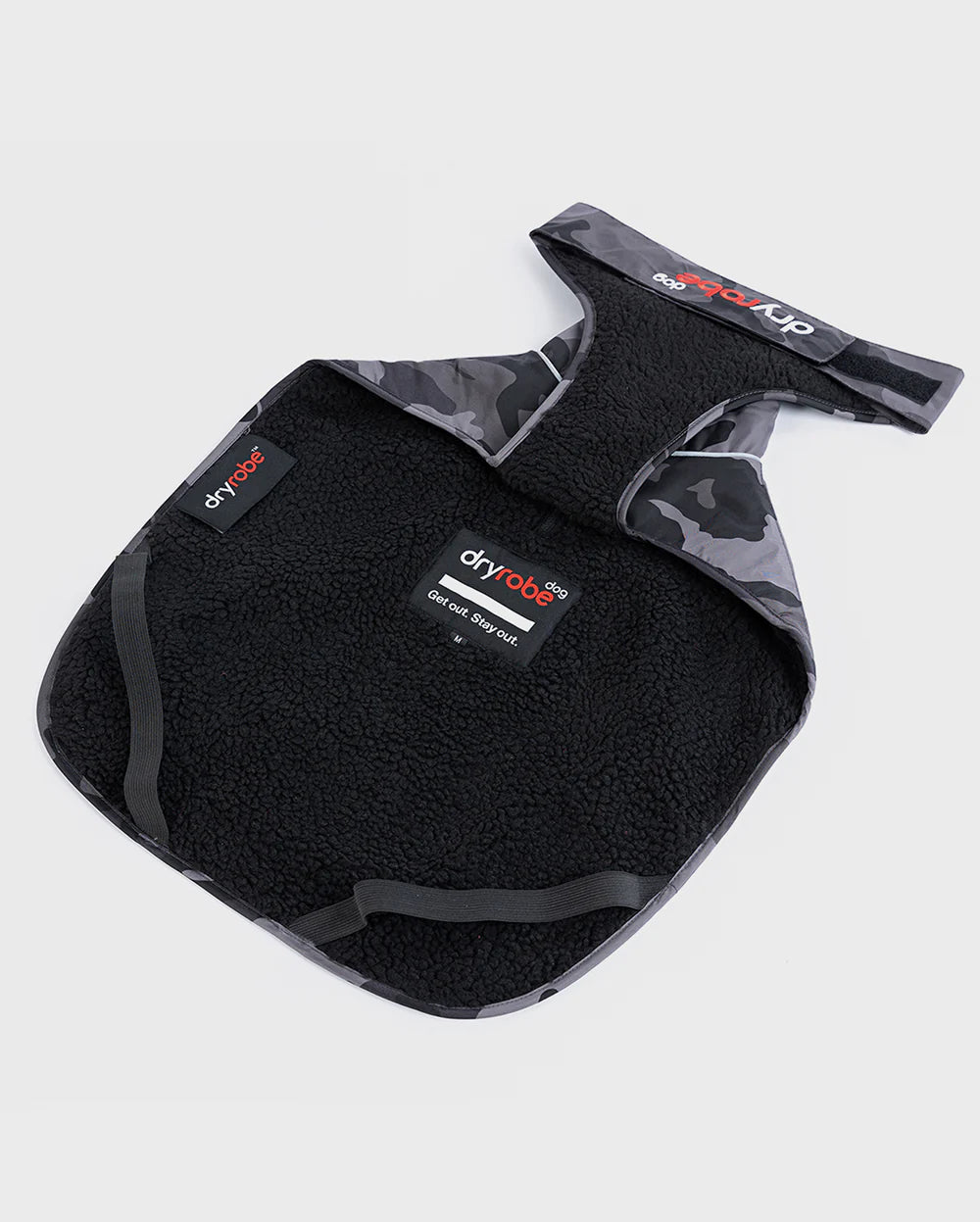 Dryrobe Dog Black/Camo Black XXL