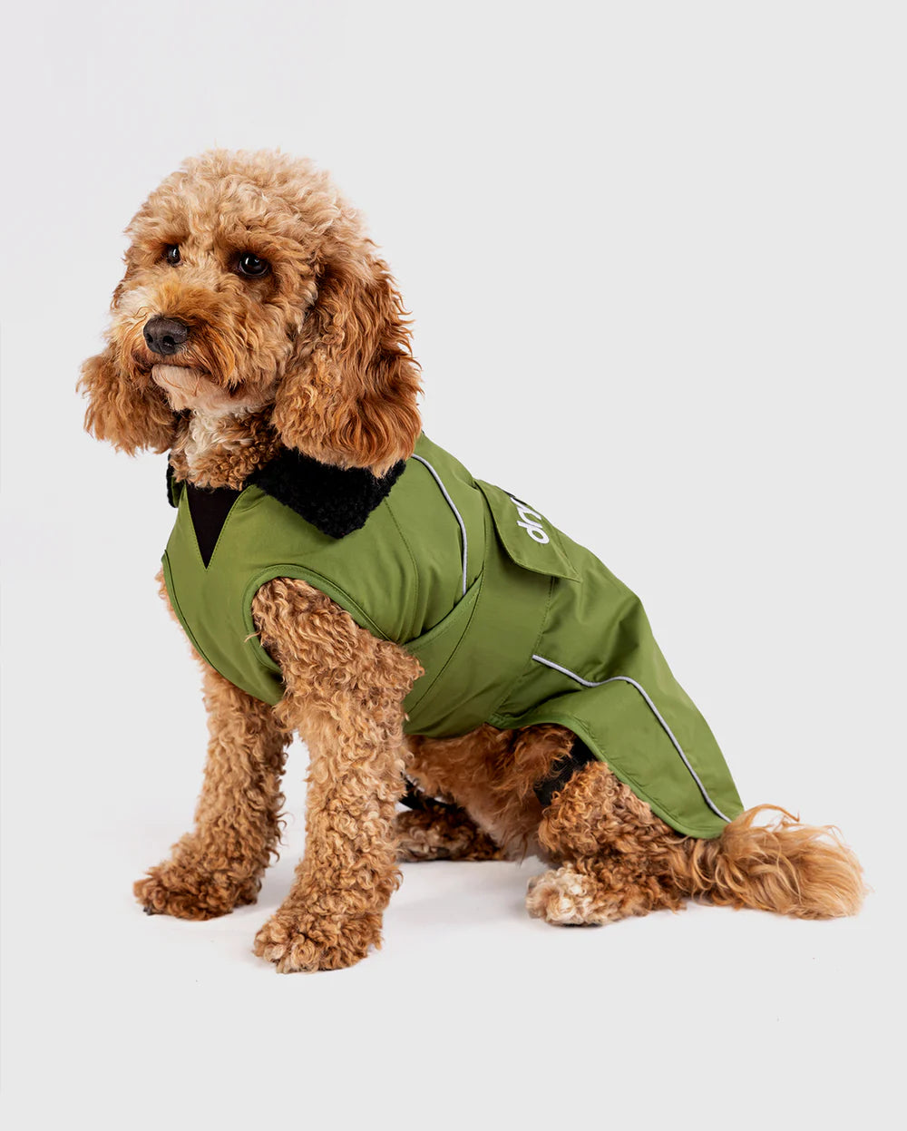 Dryrobe Dog Green Black XS