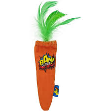 BAM Catnip Carrot Cat Toy