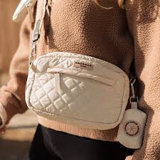 Cocopup Cream Quilted Dog Walking Bag