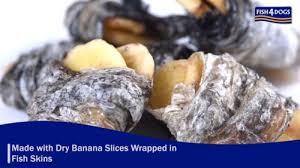 Fish 4 Dogs Banana Fish Wraps g