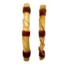 Doodle Deli Water Buffalojerky Wrapped Twisted Cheek