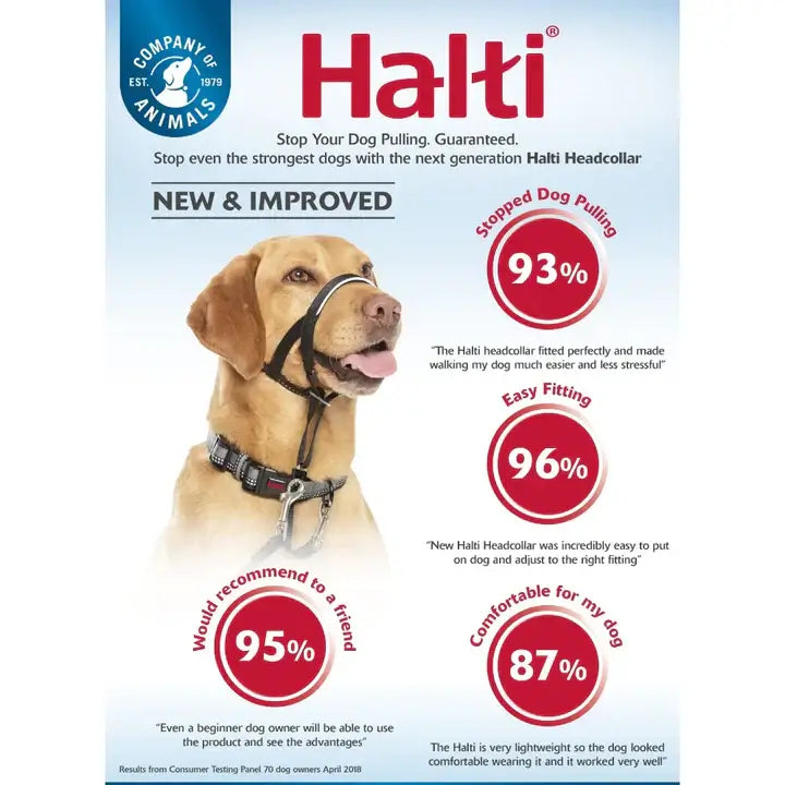 Halti Headcollar Black Size 2
