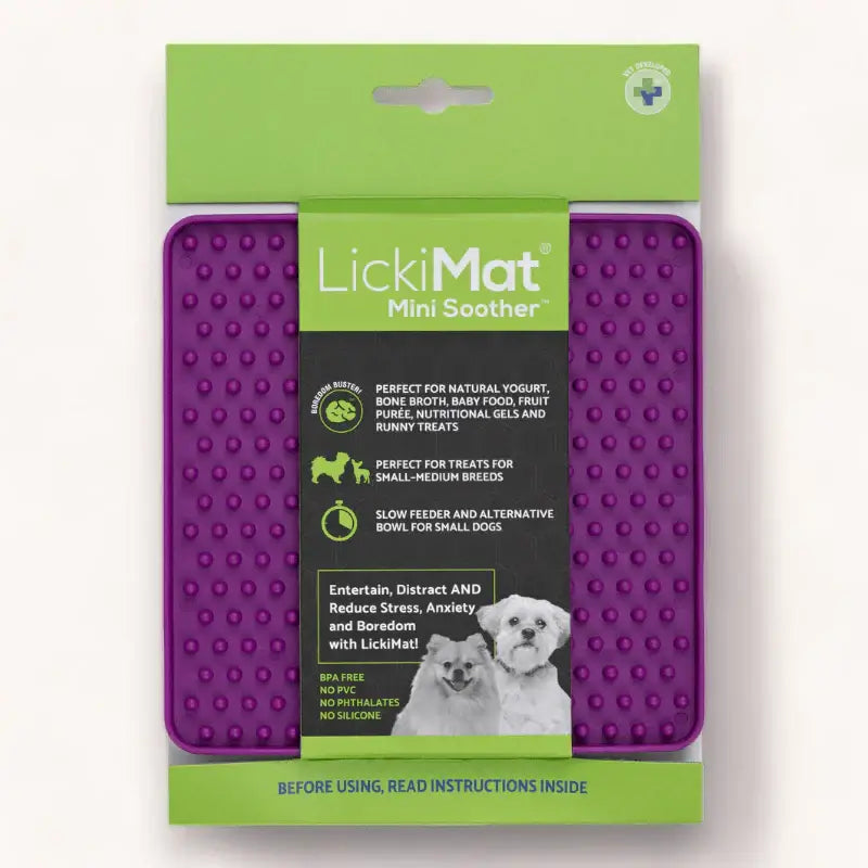 LickiMat Mini Soother Purple