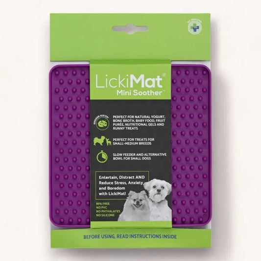 LickiMat Mini Soother Purple