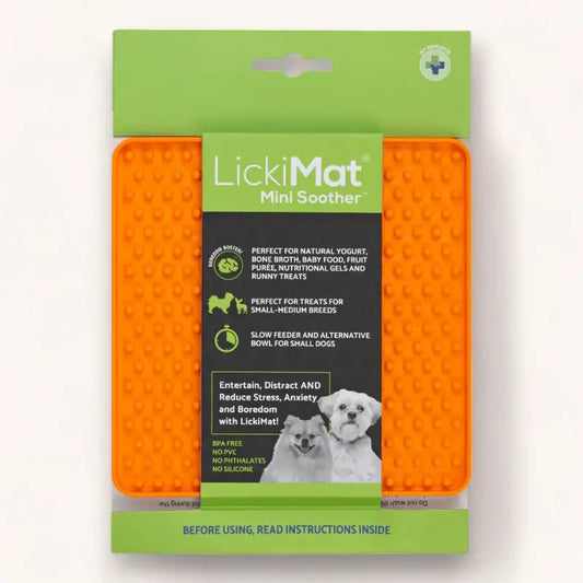 LickiMat Mini Soother Orange