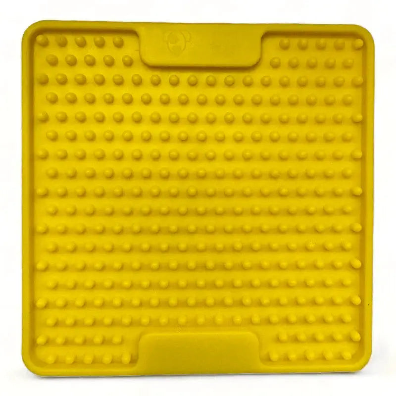LickiMat Mini Soother Yellow