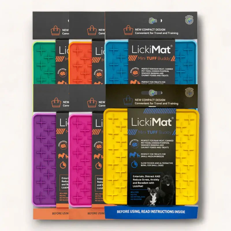 LickMat Mini Tuff Buddy Yellow