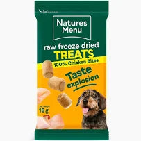 Natures Menu Freeze-Dried Dog Treats – Chicken (15g)