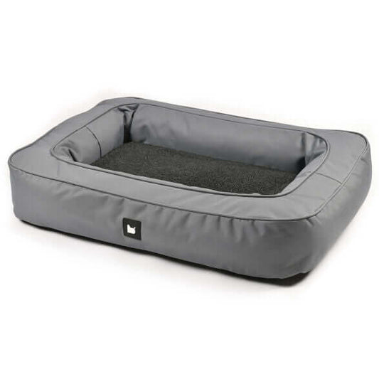 B-DOG MIGHTY GREY DOG BED