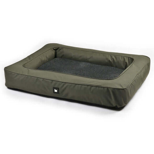 B-DOG MONSTER FOREST GREEN DOG BED